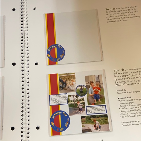 Creative Memories Fast Formulas Idea Book - Picture 3 of 6